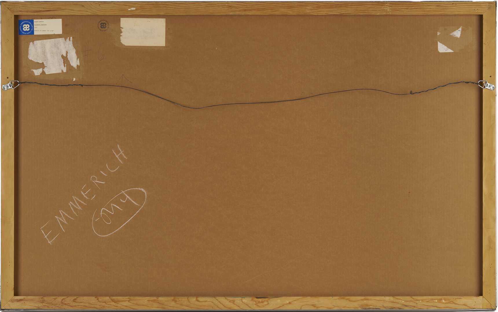 Lot 442: Robert Natkin Abstract Painting, Intimate Lighting #6, 1972/3