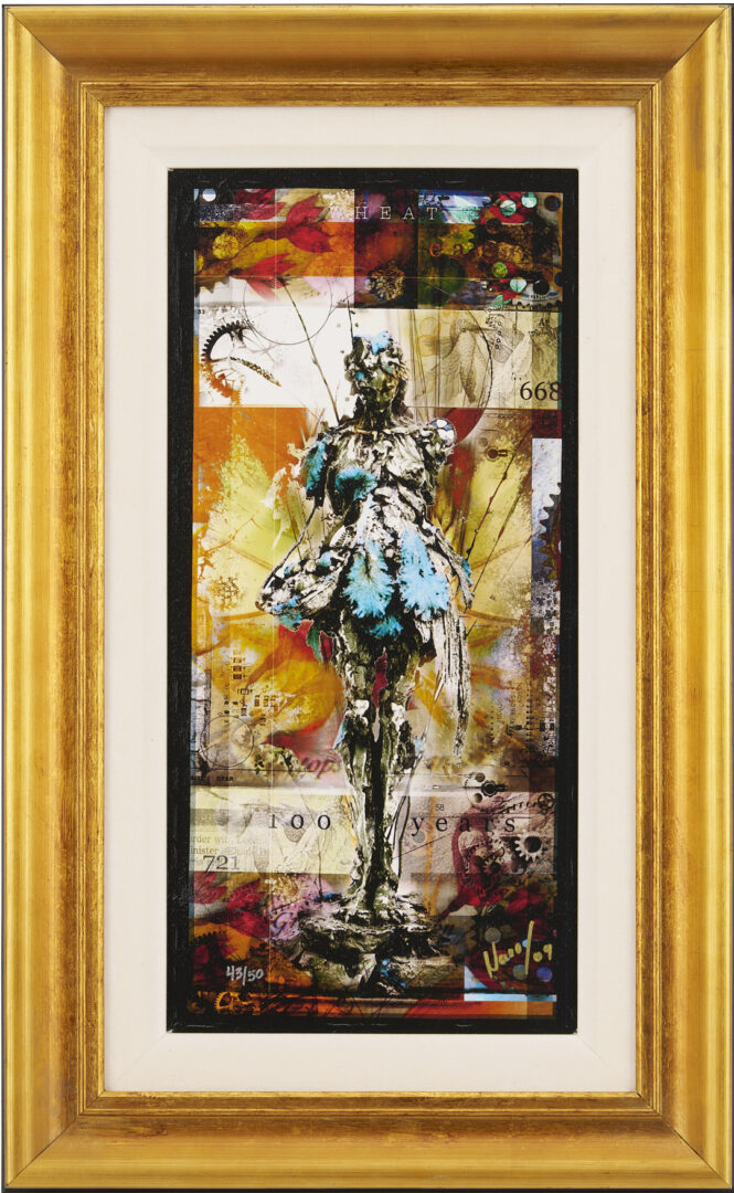 Lot 446: Nano Lopez Large Bronze Sculpture and Giclee, Maria Alma