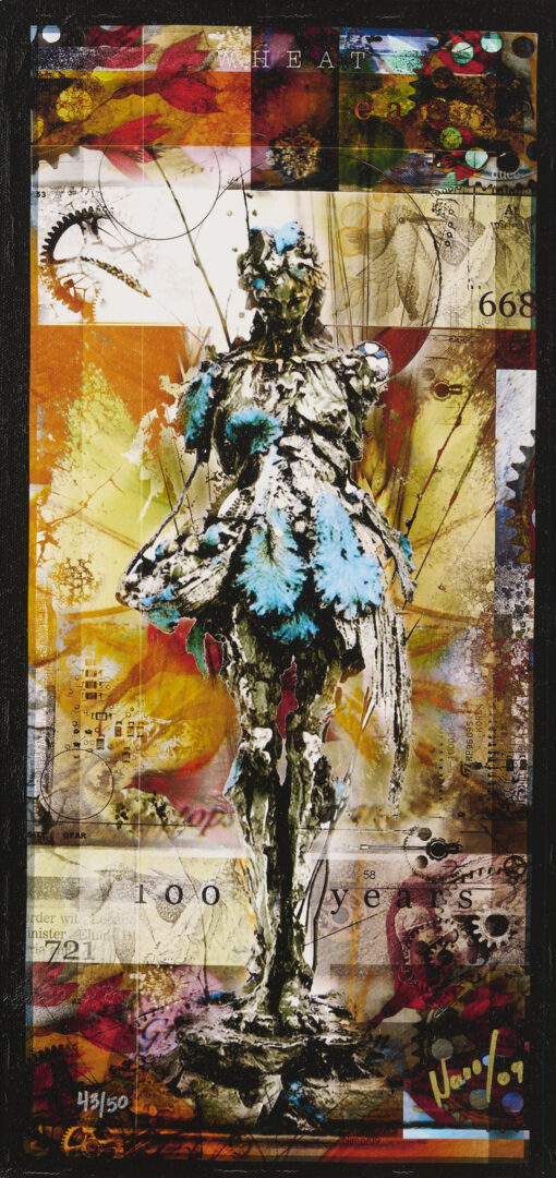 Lot 446: Nano Lopez Large Bronze Sculpture and Giclee, Maria Alma