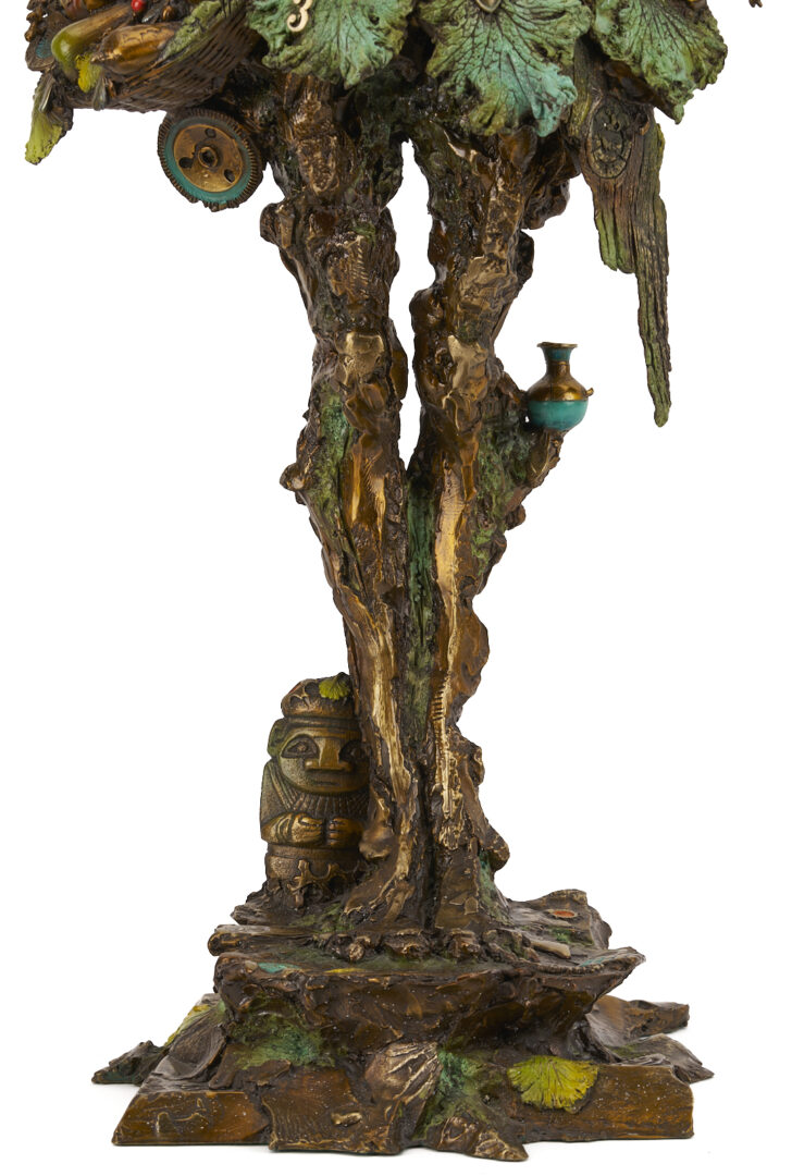Lot 446: Nano Lopez Large Bronze Sculpture and Giclee, Maria Alma