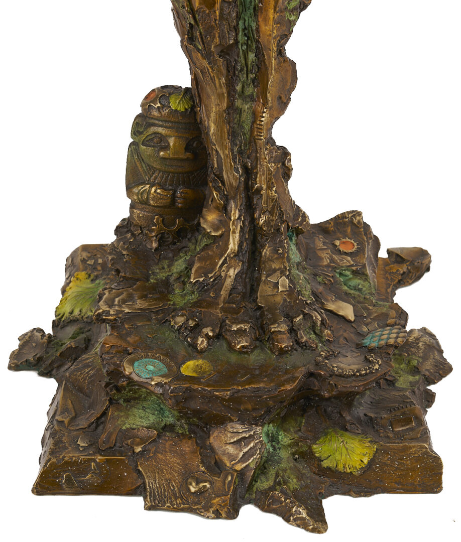 Lot 446: Nano Lopez Large Bronze Sculpture and Giclee, Maria Alma