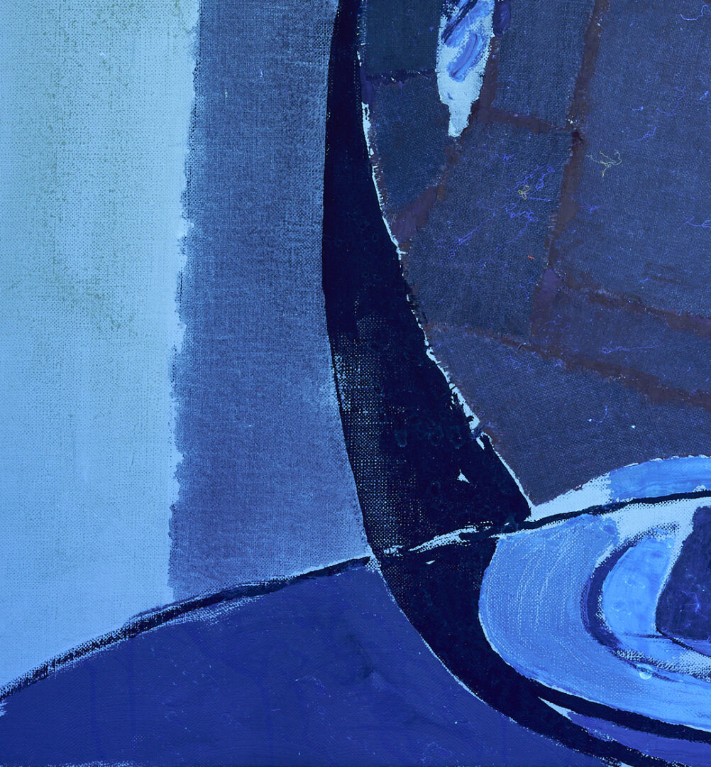 Lot 448: Lee Gatch Mixed Media Painting, Table Owl, 1959