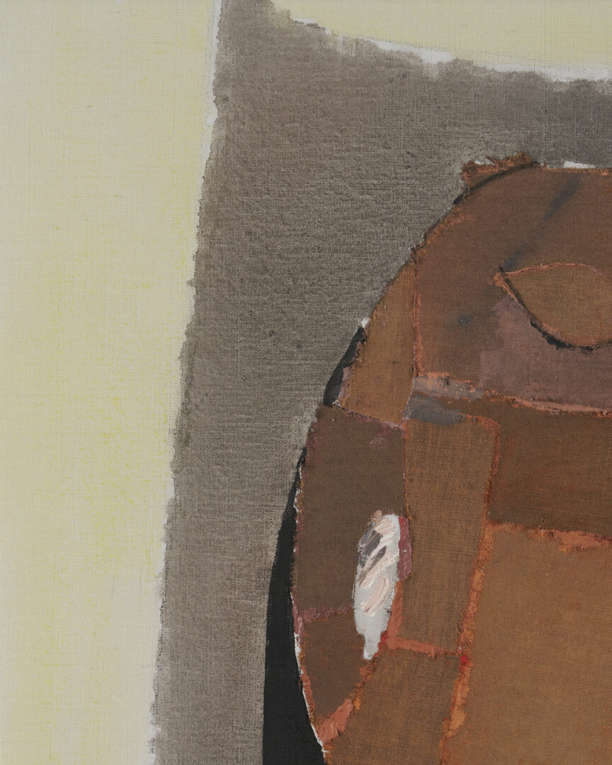 Lot 448: Lee Gatch Mixed Media Painting, Table Owl, 1959