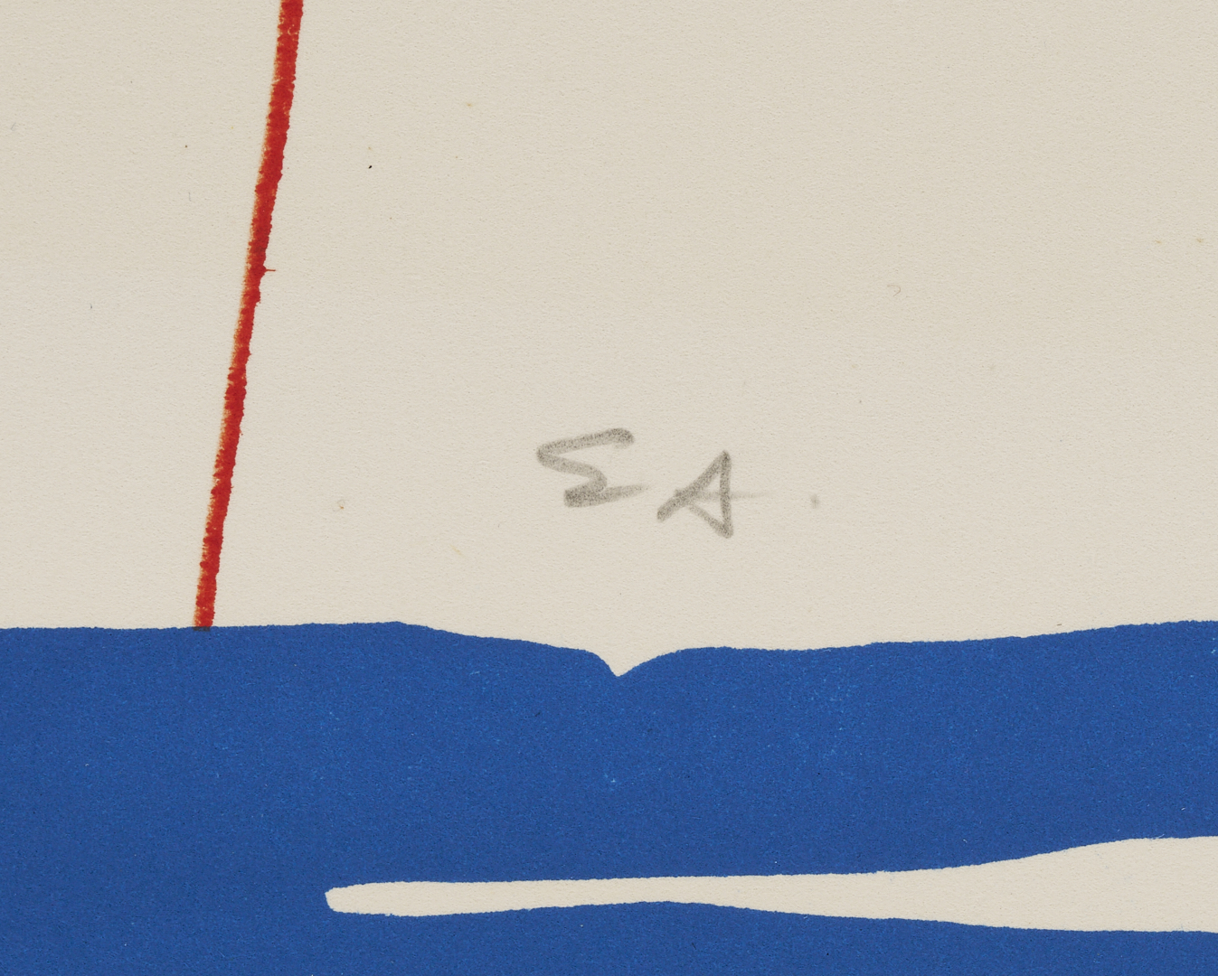 Lot 449: Alexander Calder Signed Lithograph, Balloons