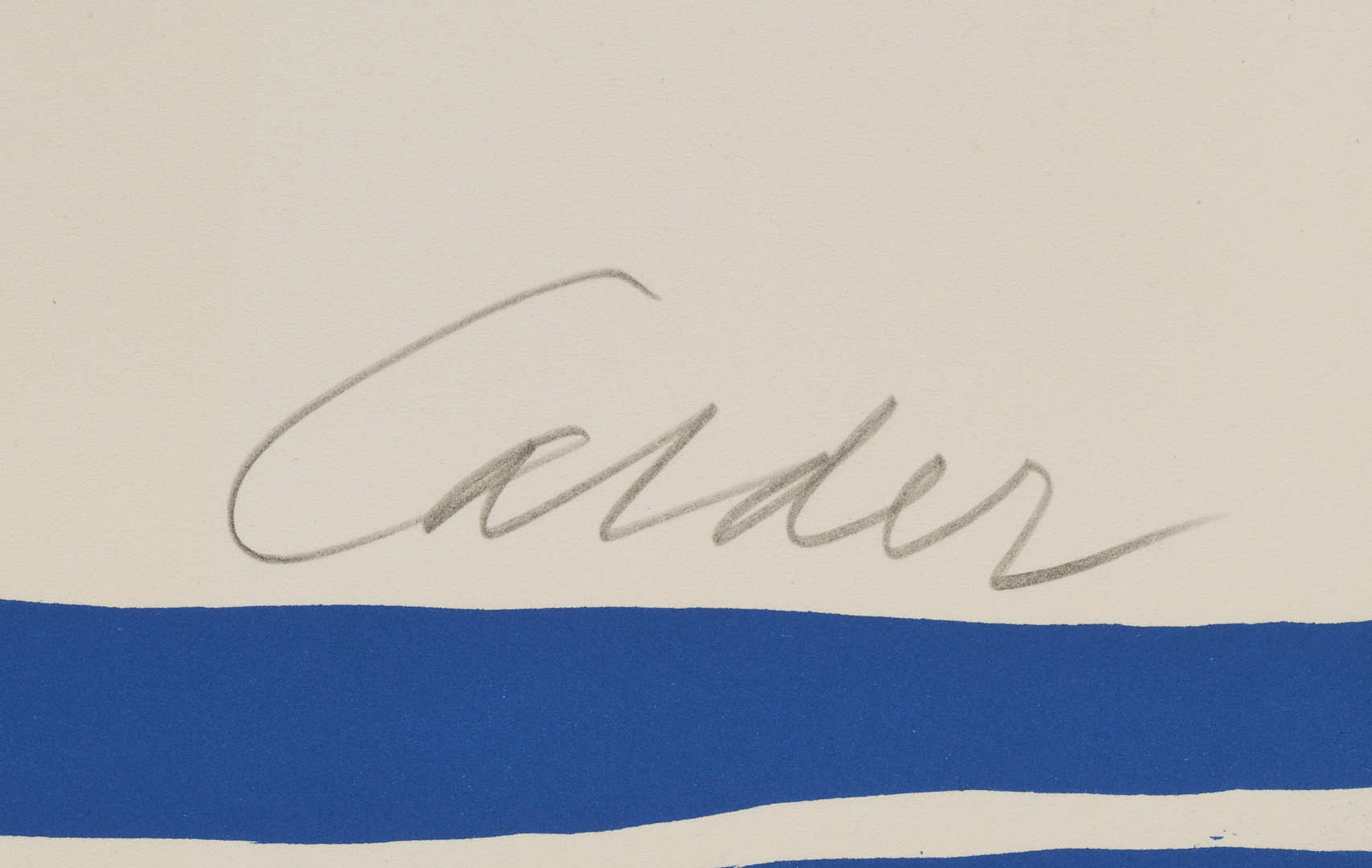 Lot 449: Alexander Calder Signed Lithograph, Balloons
