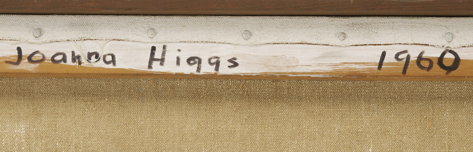 Lot 452: Joanna Higgs Ross Abstract Painting, Waterfall II, 1960