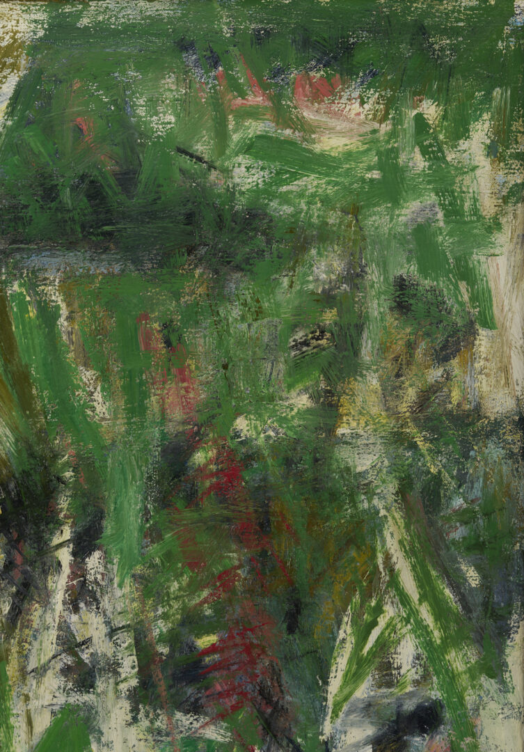 Lot 452: Joanna Higgs Ross Abstract Painting, Waterfall II, 1960