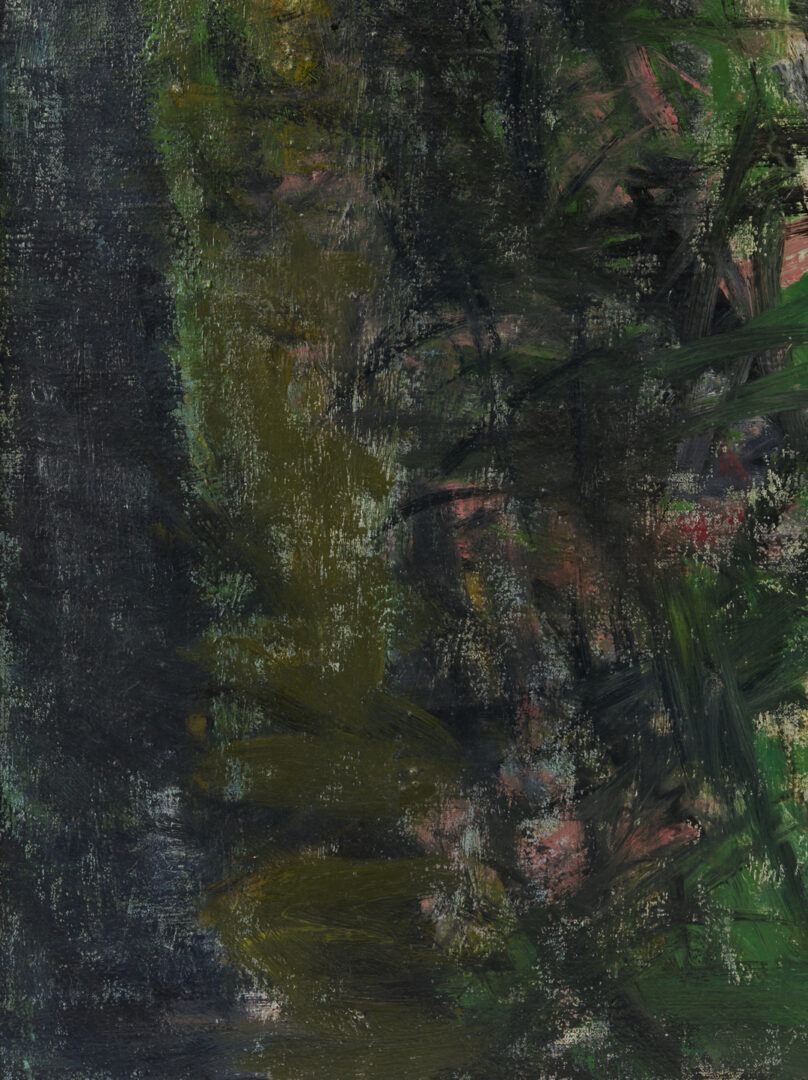 Lot 452: Joanna Higgs Ross Abstract Painting, Waterfall II, 1960