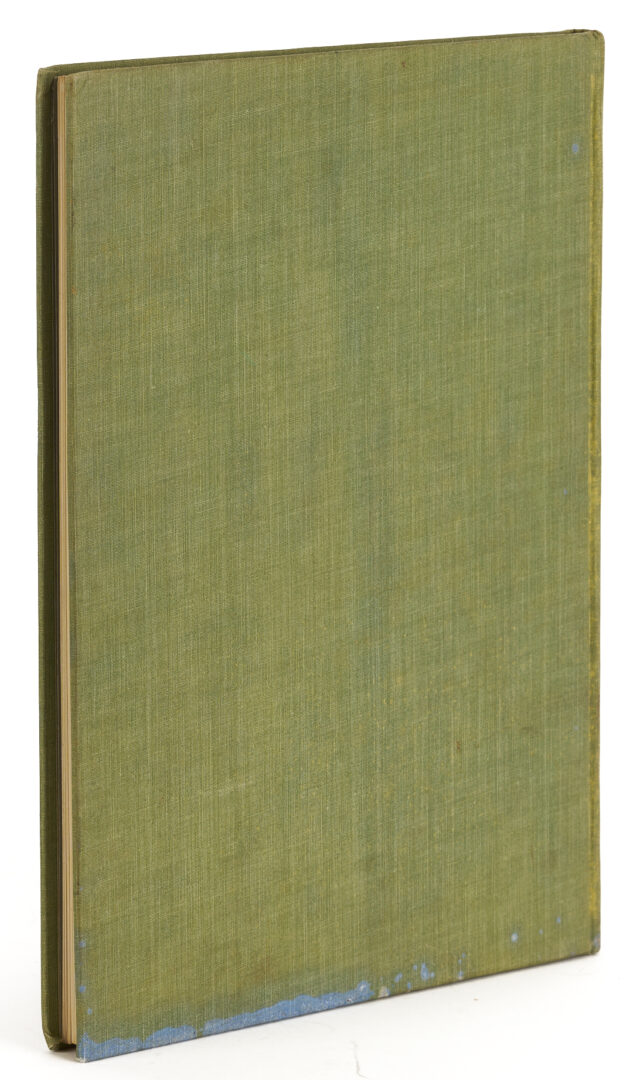 Lot 460: Charles Smith Block Painting Plus Virginia Map & Signed 32 Woodcuts Book