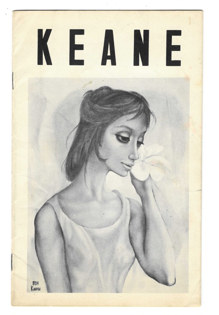 Lot 461: Margaret Keane Big Eyes O/C Painting, 1961, “Sound of Fragrance”
