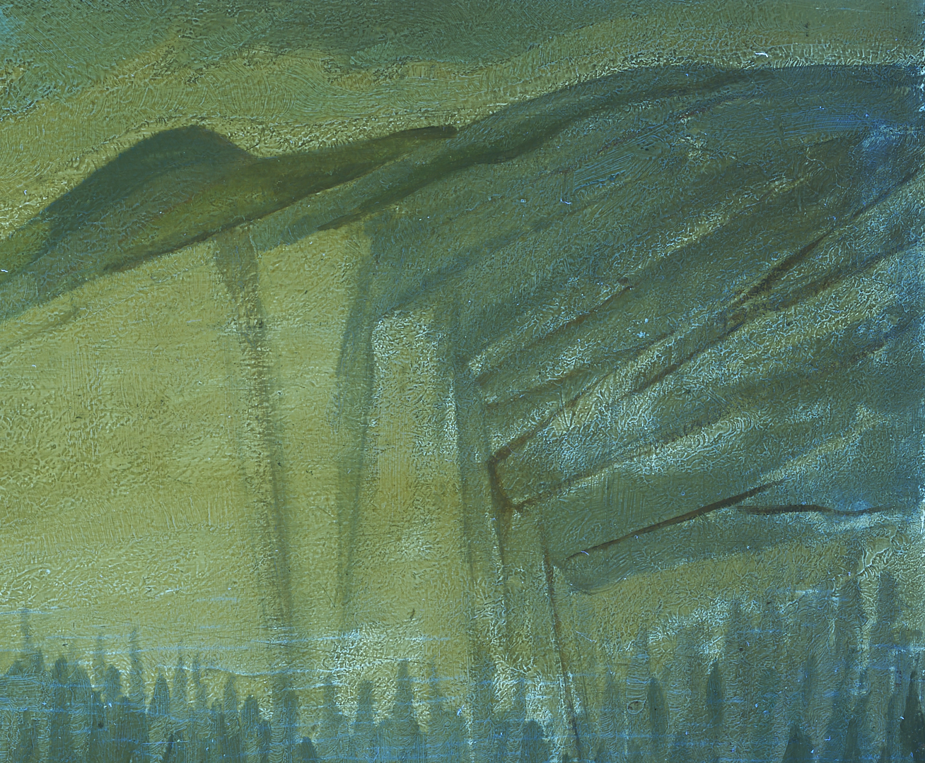 Lot 473: Peter Haworth Canadian Oil Painting, Valley of St. Anthony