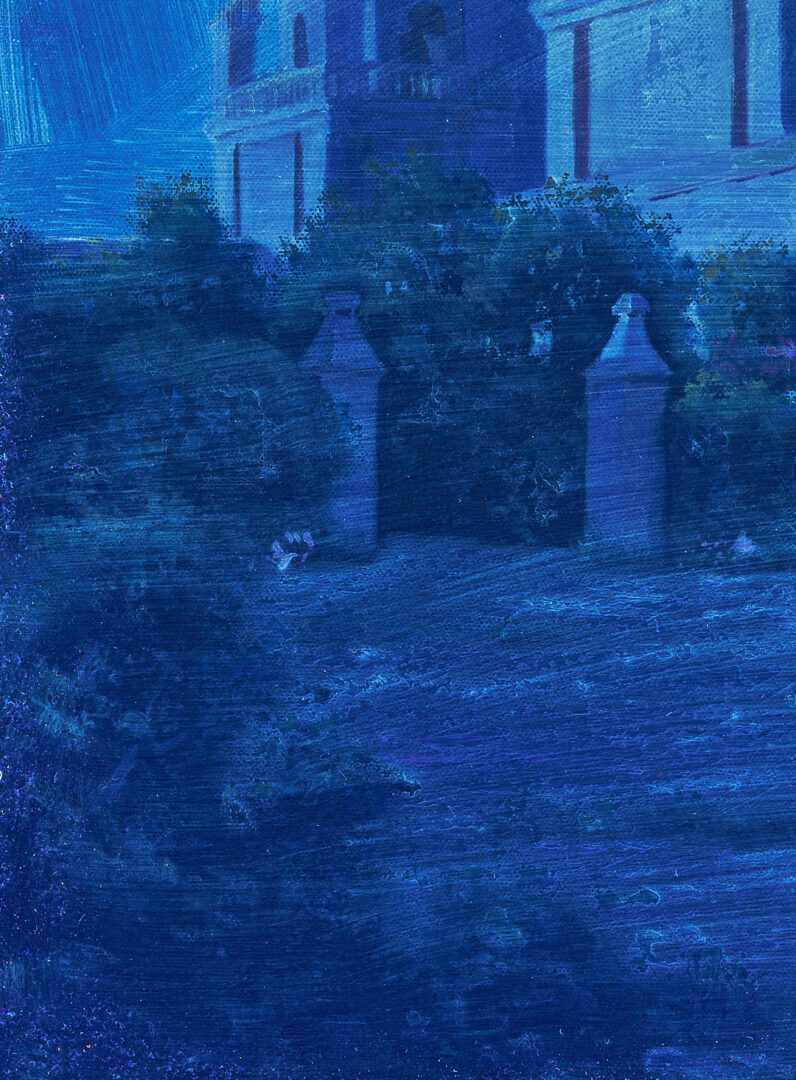 Lot 475: Kenny McKenna O/C Landscape, San Xavier Mission