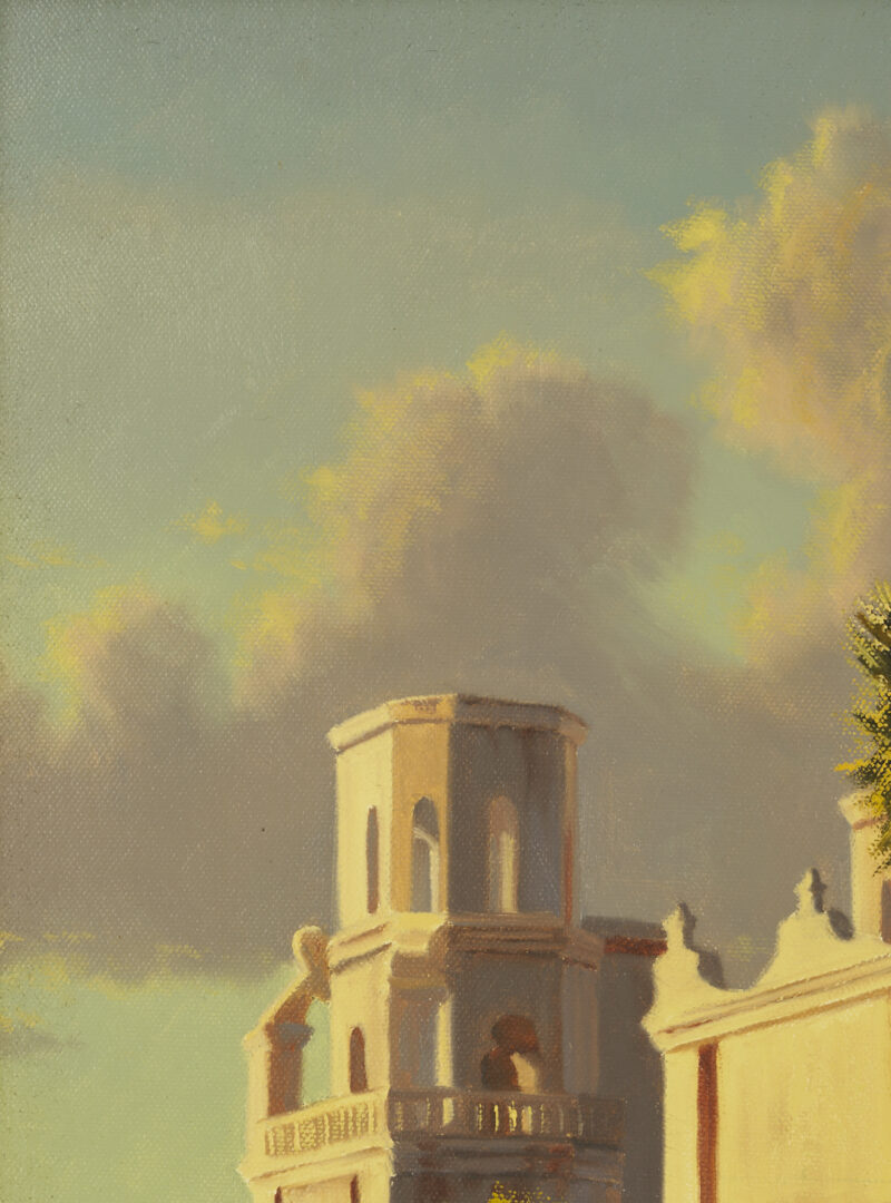 Lot 475: Kenny McKenna O/C Landscape, San Xavier Mission