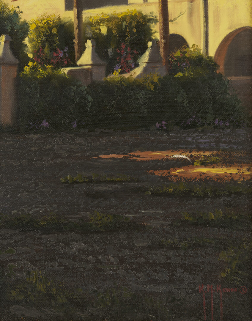 Lot 475: Kenny McKenna O/C Landscape, San Xavier Mission