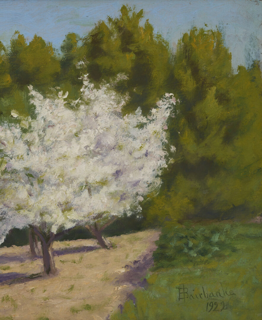 Lot 476: 2 J.B. Fairbanks Western Landscape Oil Paintings, Utah in Fall & Spring