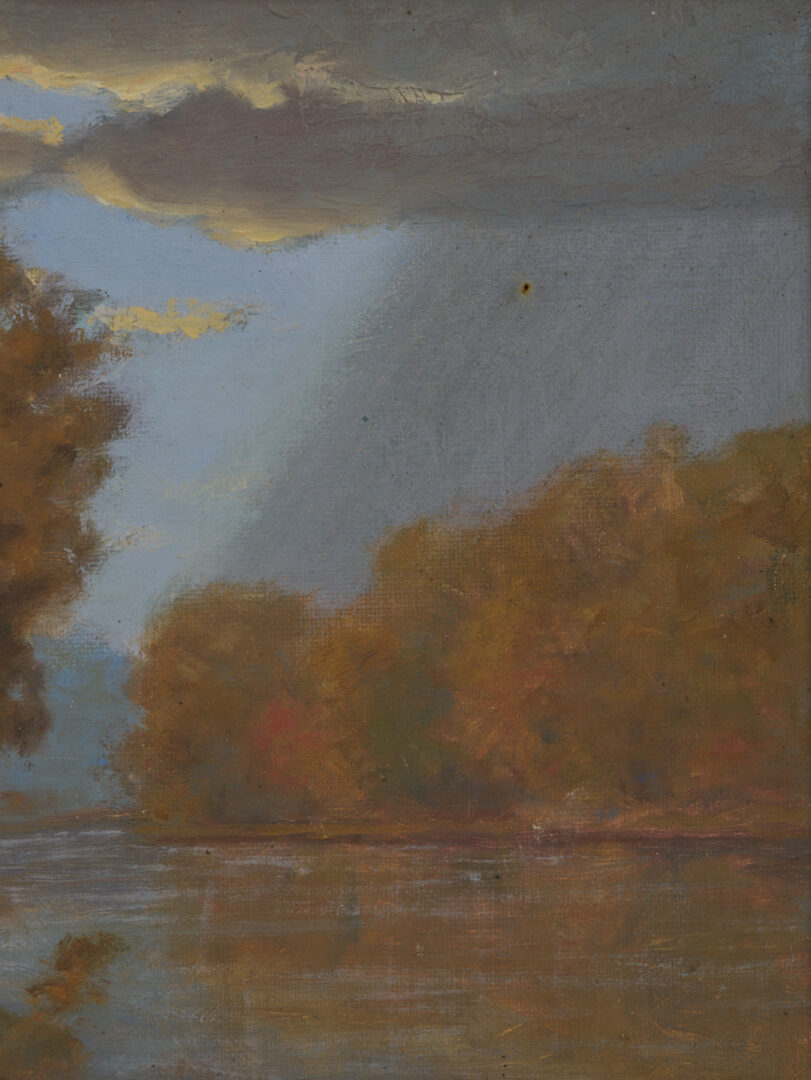 Lot 476: 2 J.B. Fairbanks Western Landscape Oil Paintings, Utah in Fall & Spring