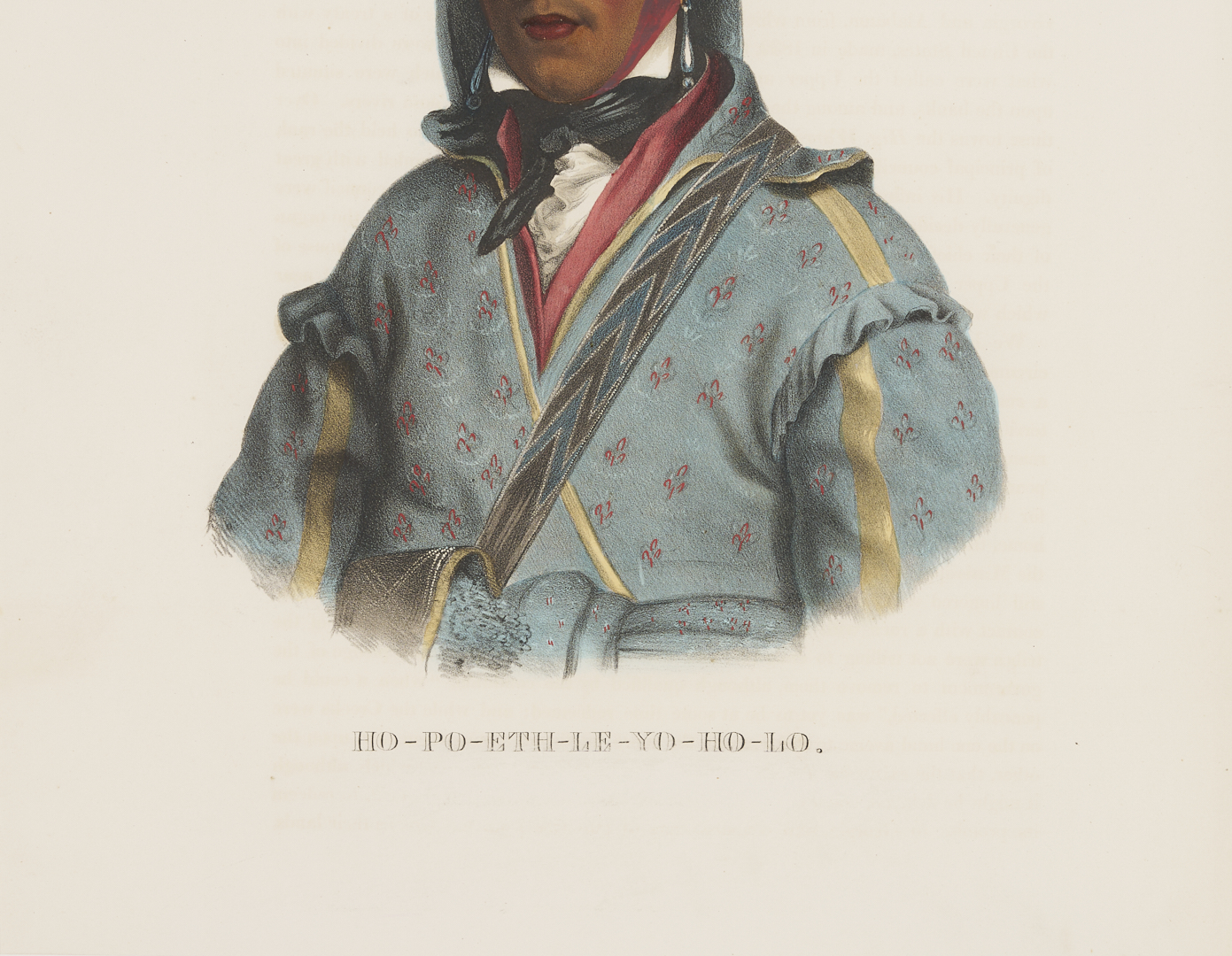 Lot 484: 3 McKenney & Hall Lithographs, History of the Indian Tribes of N. America Folio Edition