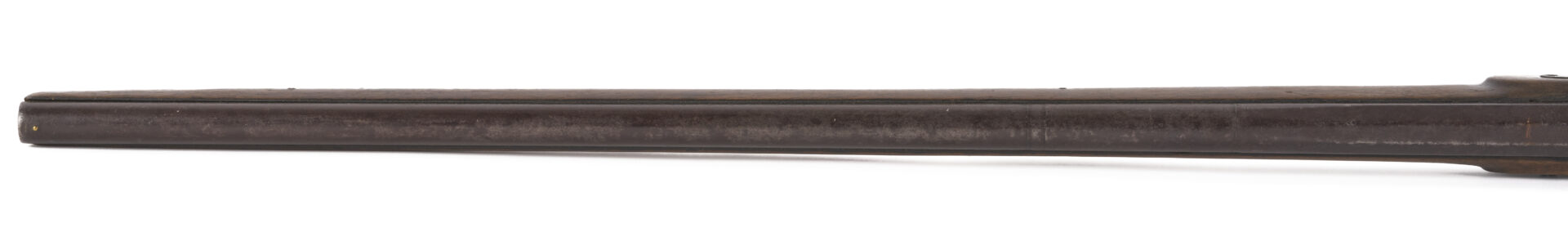 Lot 485: Plains Cree Beaded Rifle Scabbard w/ Barnett Trade Musket