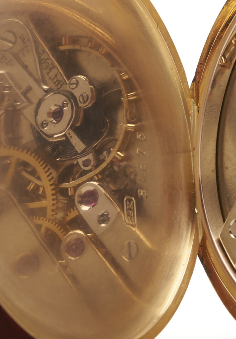 Lot 48: Tiffany 18K Rose Gold Pocket Watch