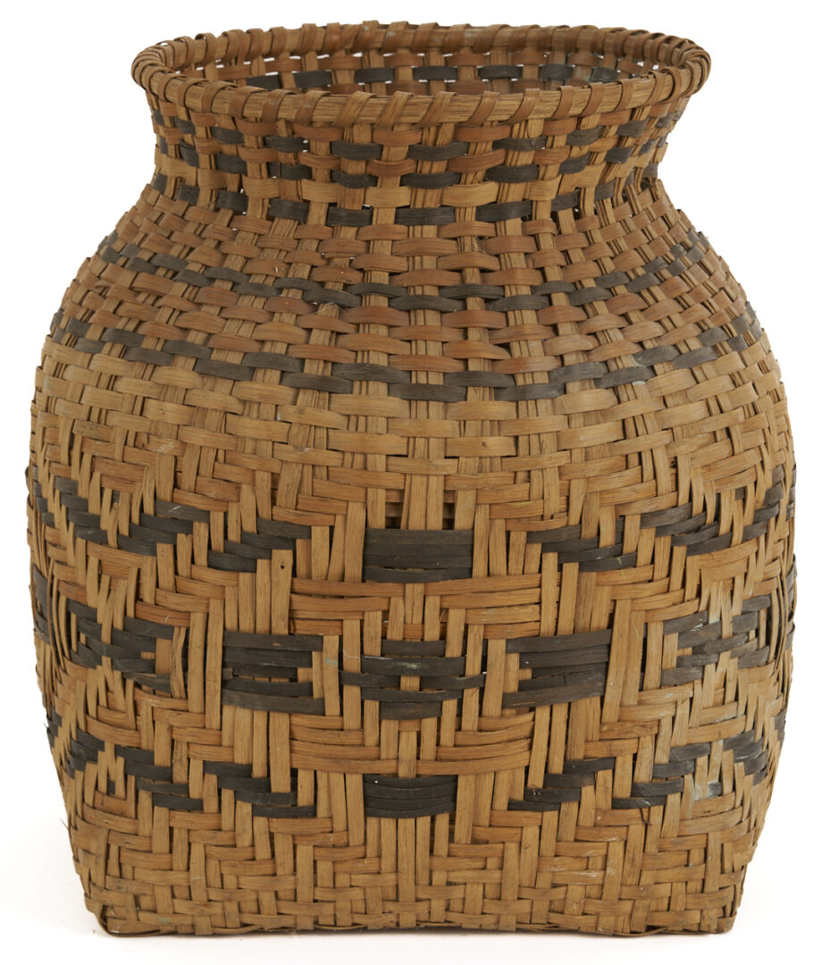 Lot 499: 4 Native American Cherokee Baskets