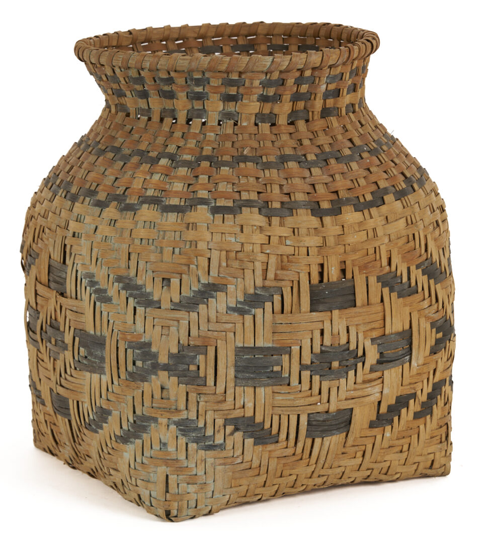 Lot 499: 4 Native American Cherokee Baskets