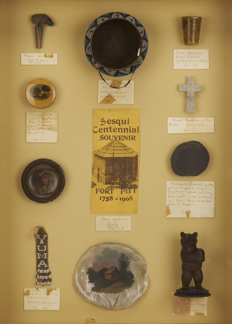 Lot 500: Souvenir Shadowbox Collection, Incl. Native American