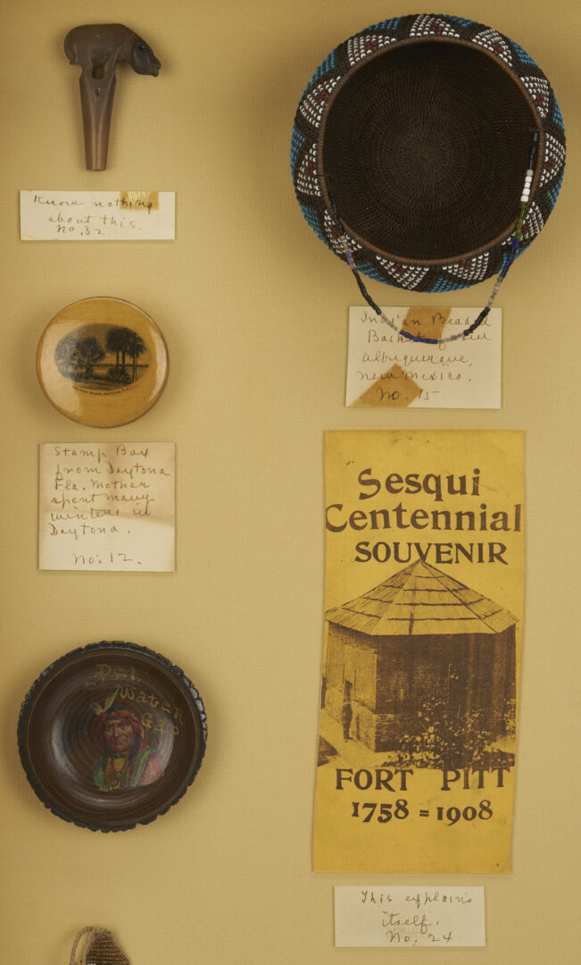Lot 500: Souvenir Shadowbox Collection, Incl. Native American