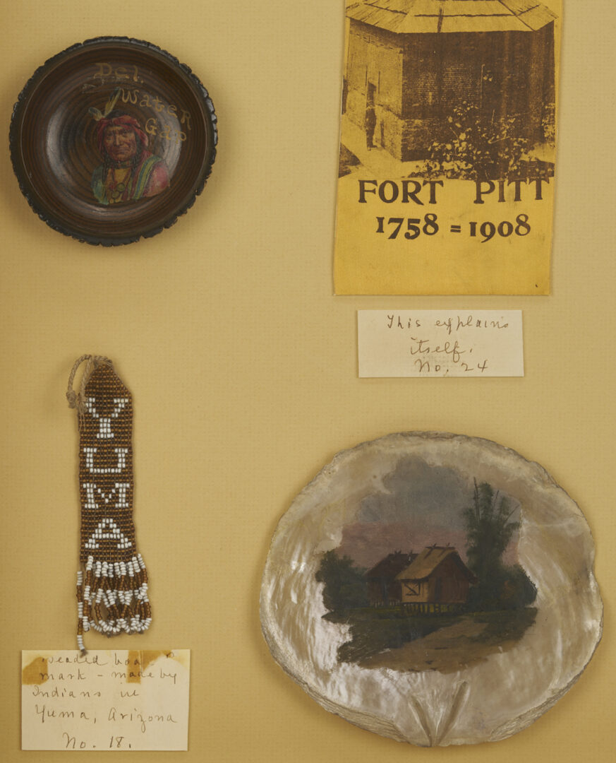 Lot 500: Souvenir Shadowbox Collection, Incl. Native American