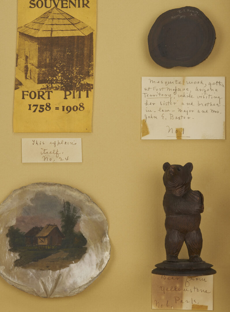 Lot 500: Souvenir Shadowbox Collection, Incl. Native American