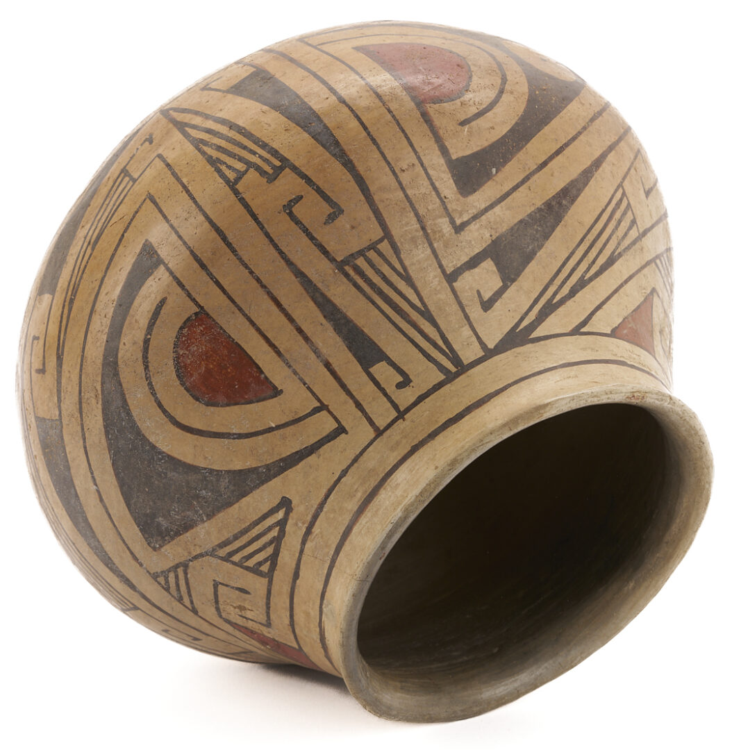 Lot 505: 2 Pre-Columbian Casas Grandes Pottery Ollas, Ex-Fleischer Collection