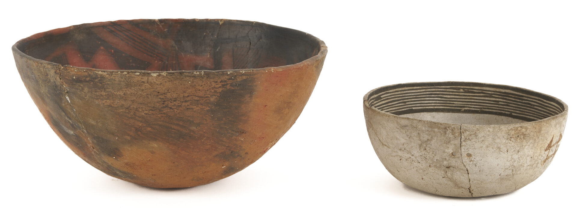 Lot 506: 3 Native American Prehistoric Pottery Items