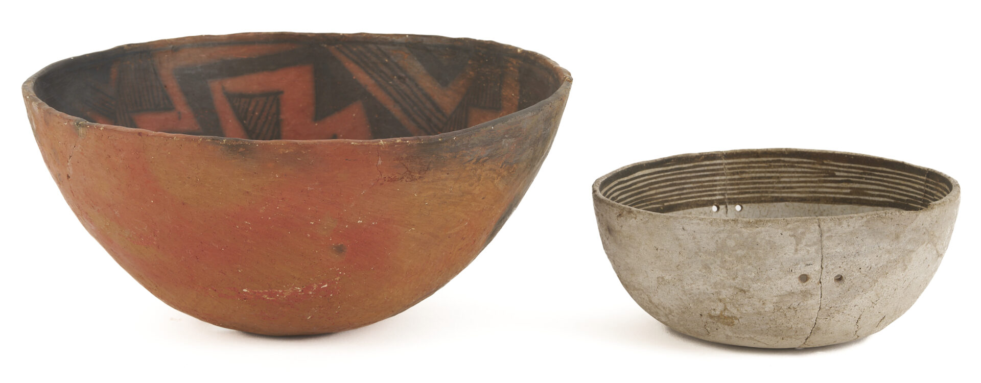 Lot 506: 3 Native American Prehistoric Pottery Items