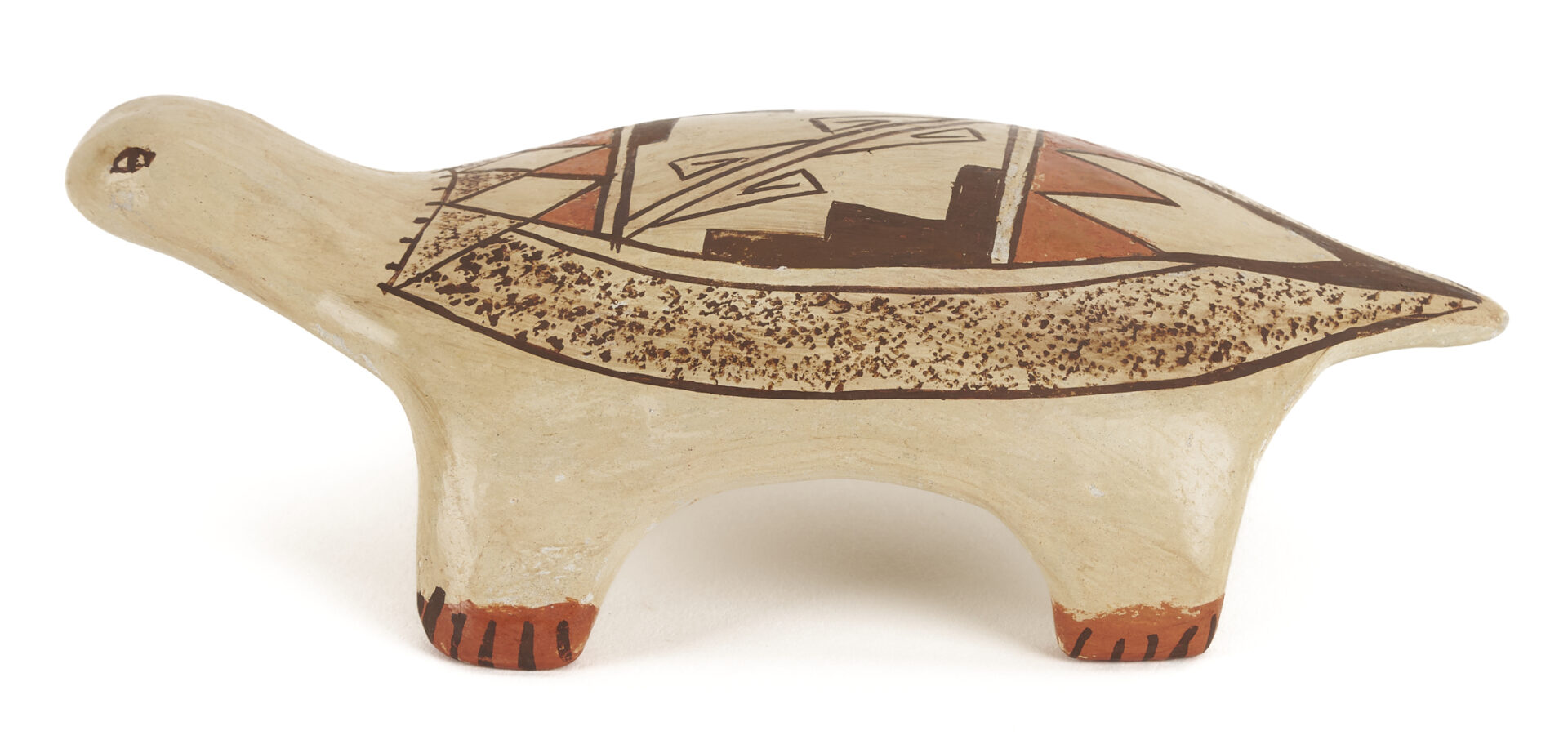 Lot 508: 3 Native American Hopi Pottery Items