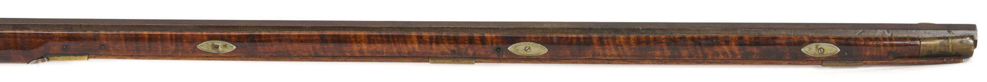 Lot 518: Percussion Long Rifle from Williamson Co., TN; Kirkman & Ellis, Nashville