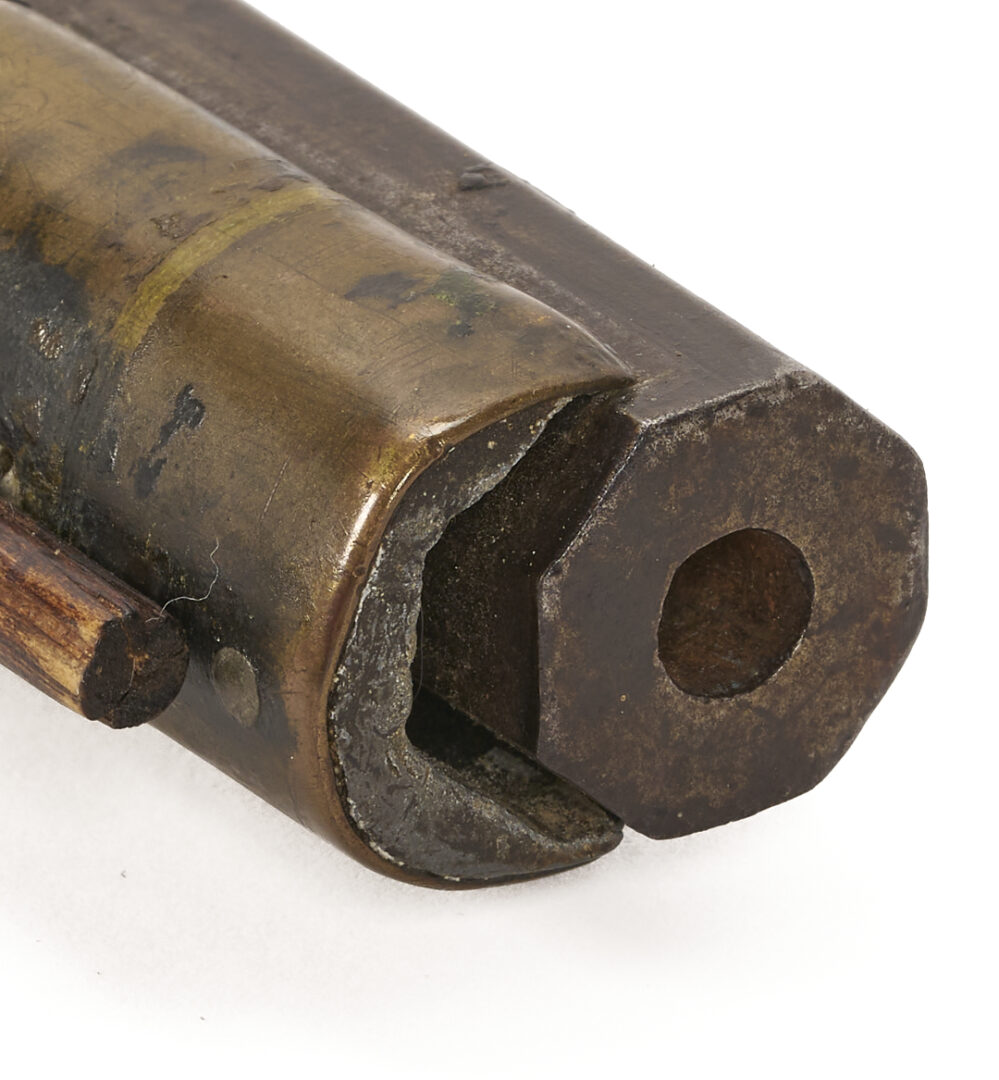 Lot 518: Percussion Long Rifle from Williamson Co., TN; Kirkman & Ellis, Nashville