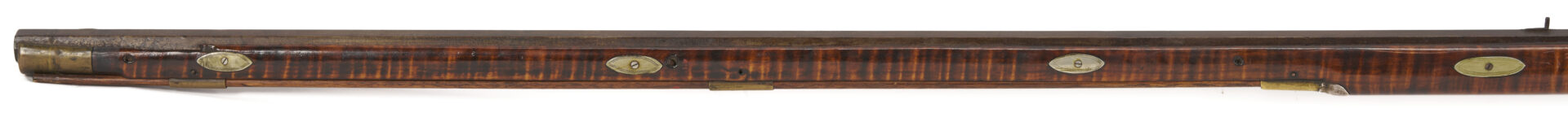 Lot 518: Percussion Long Rifle from Williamson Co., TN; Kirkman & Ellis, Nashville