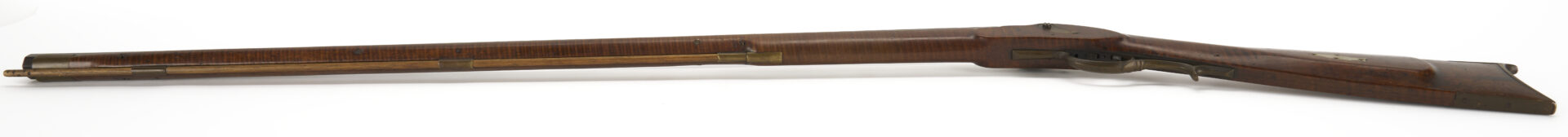 Lot 519: 1817 Full Stock Black Powder Rifle w/ John Bull Barrel