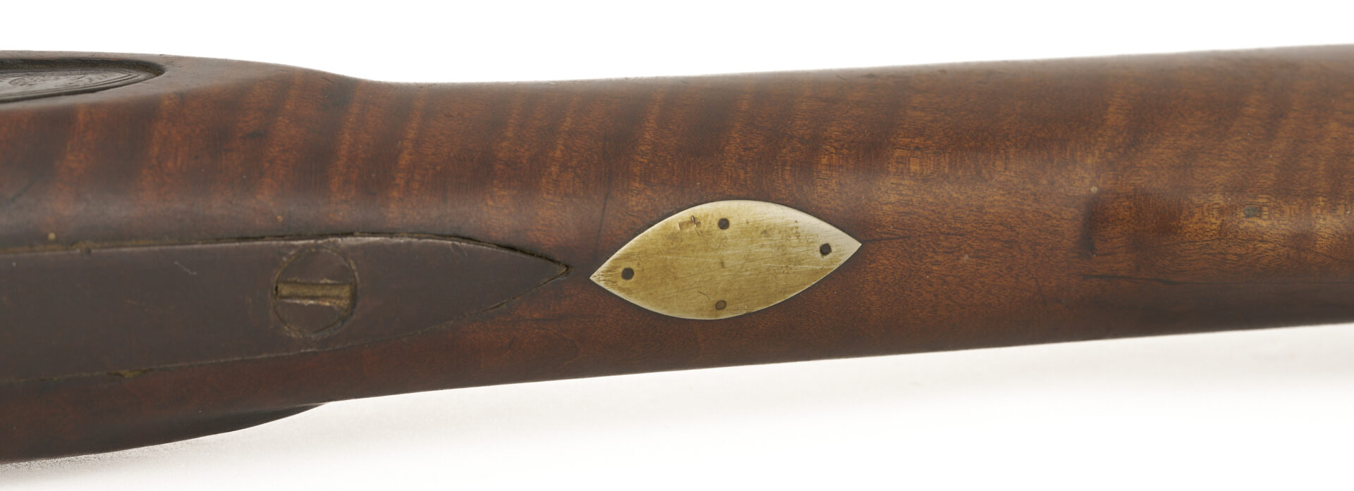 Lot 519: 1817 Full Stock Black Powder Rifle w/ John Bull Barrel