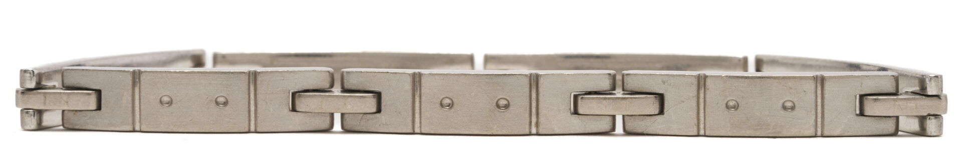 Lot 51: Tiffany & Co. 18K White Gold Streamerica Men’s Bracelet