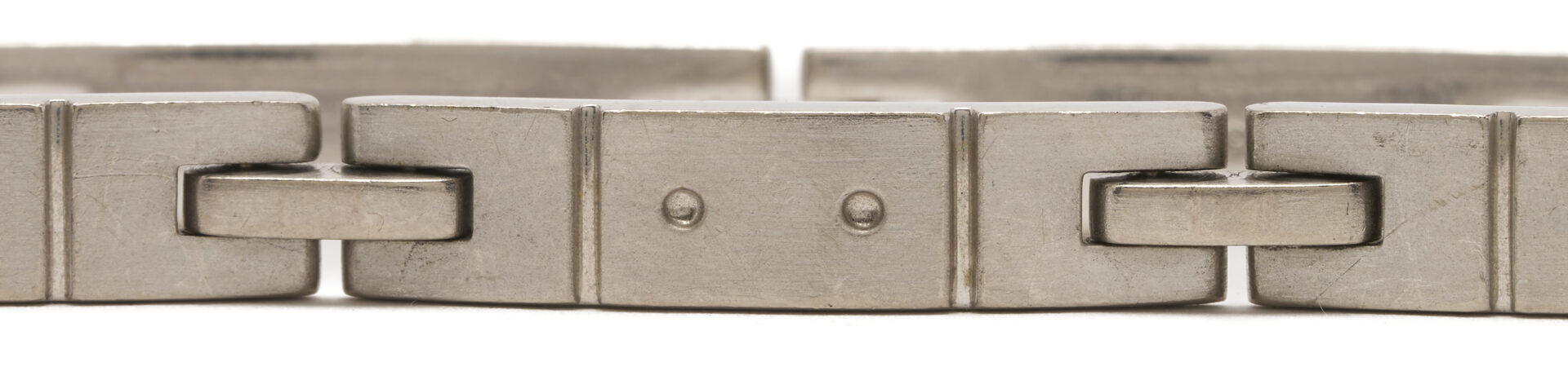 Lot 51: Tiffany & Co. 18K White Gold Streamerica Men’s Bracelet