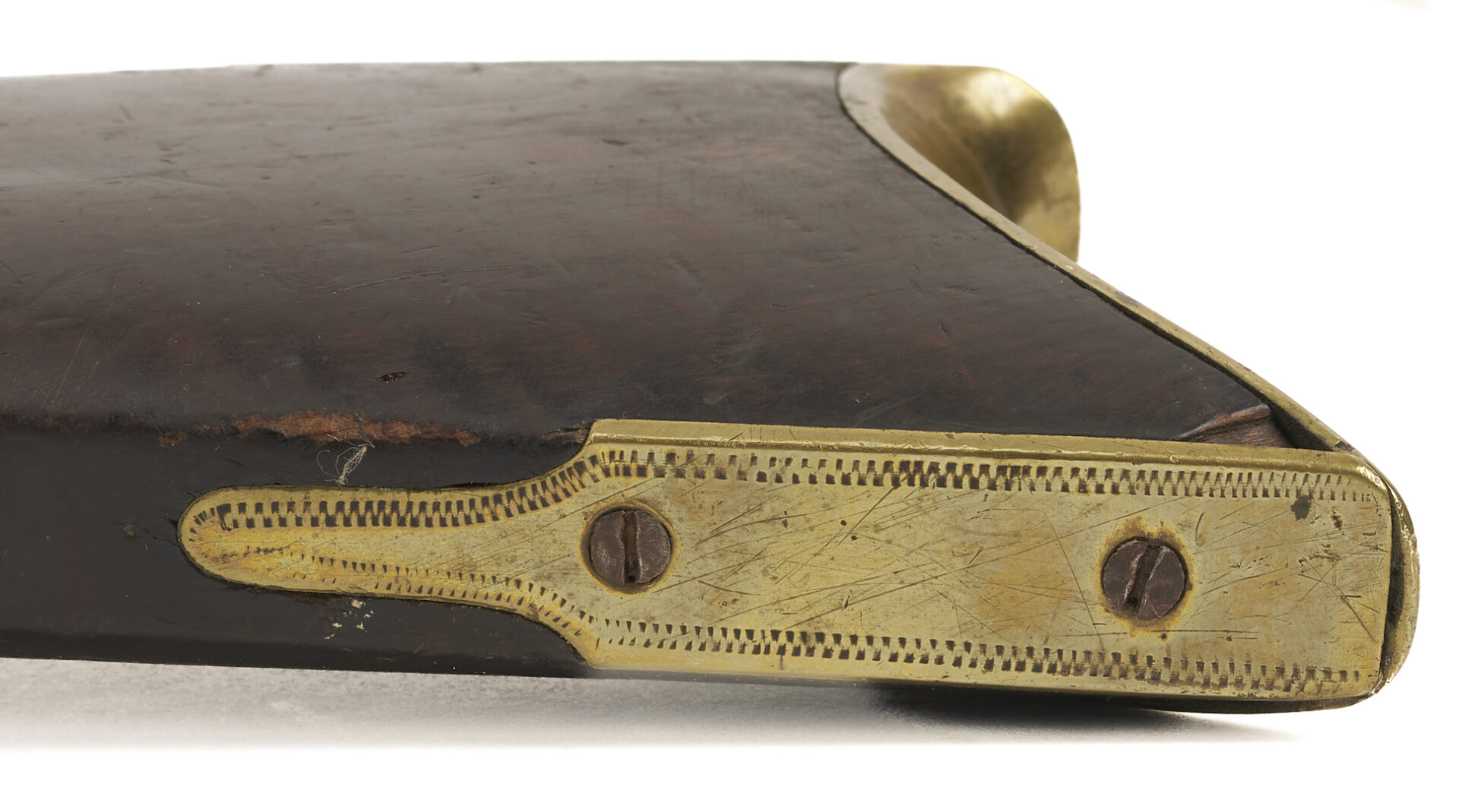 Lot 520: Ketland Flintlock Full Stock Long Rifle