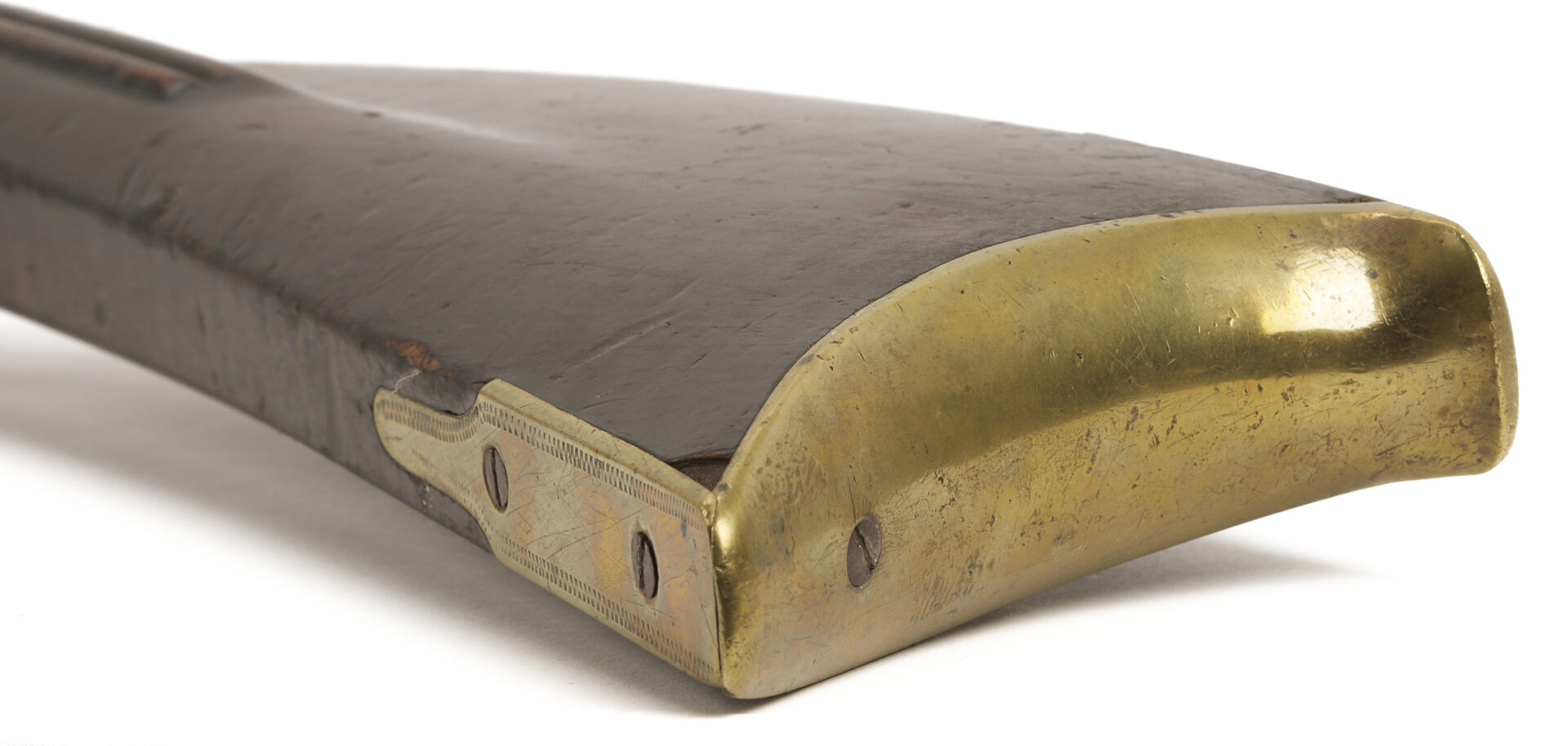 Lot 520: Ketland Flintlock Full Stock Long Rifle