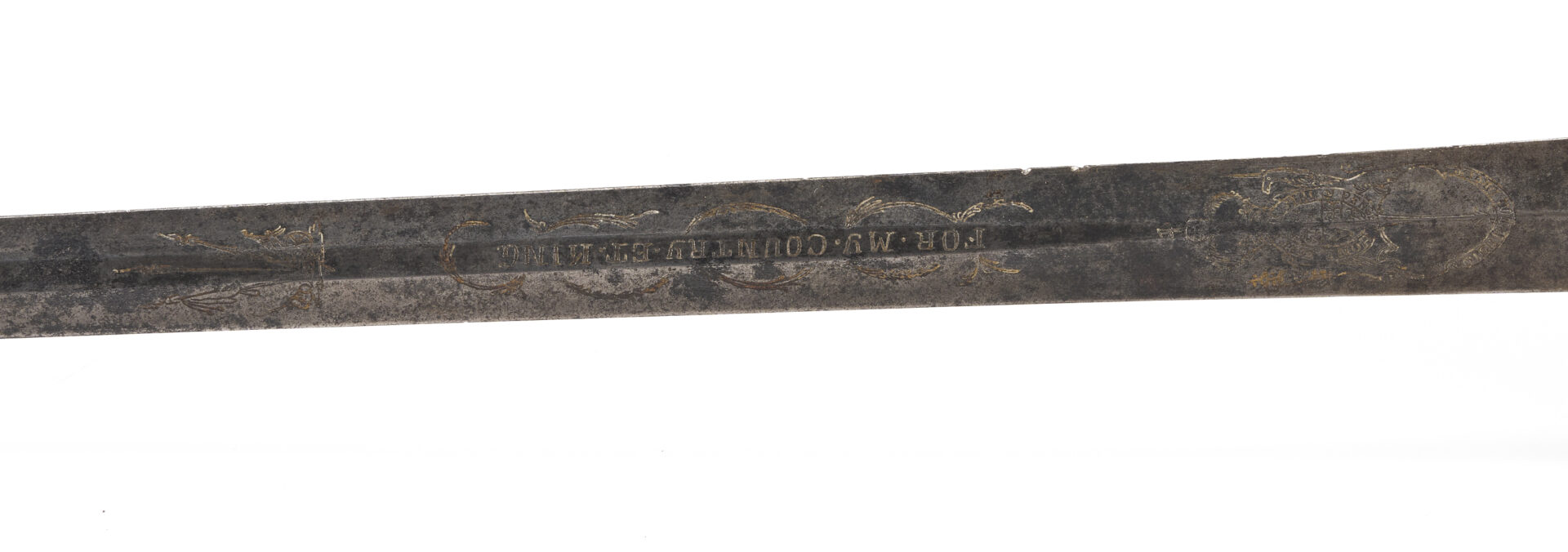 Lot 521: British Pattern 1796 Officer’s Dress Sword, Thomas Read & Co., Dublin