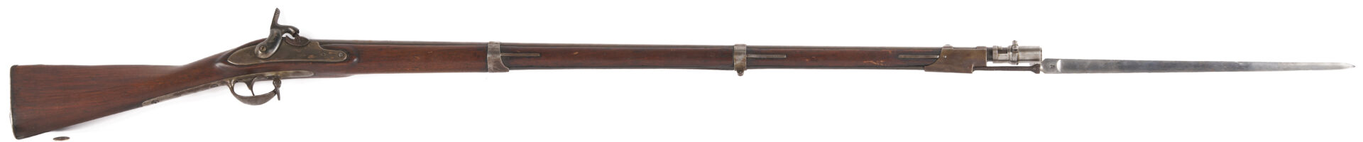 Lot 522: 1839 Springfield Model 1816 Musket w/ Bayonet