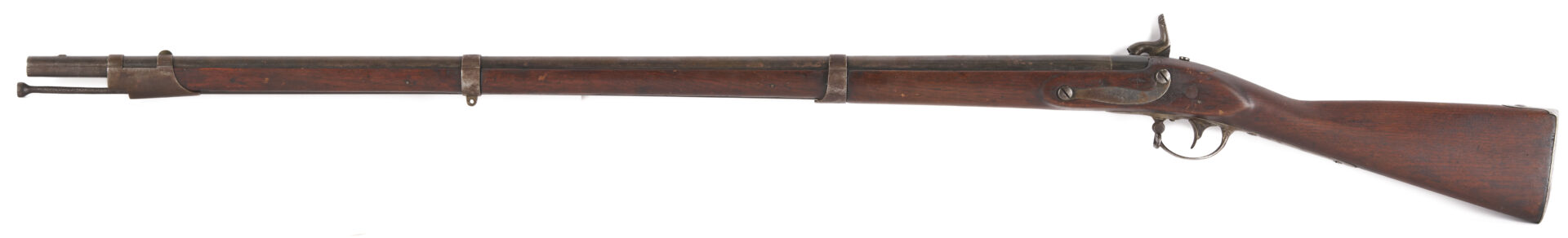 Lot 522: 1839 Springfield Model 1816 Musket w/ Bayonet