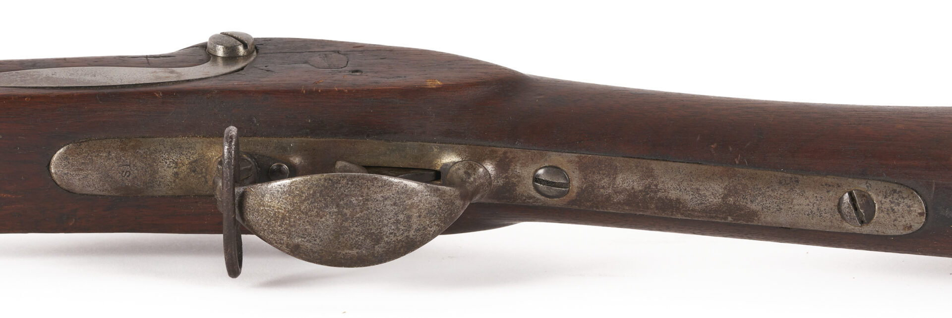 Lot 522: 1839 Springfield Model 1816 Musket w/ Bayonet
