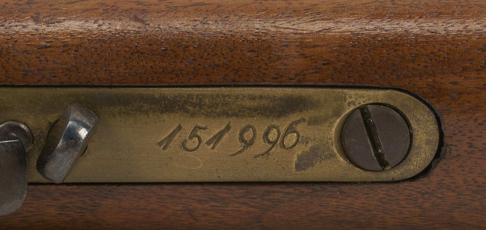 Lot 525: Winchester Model 1866 Engraved Saddle Ring Carbine