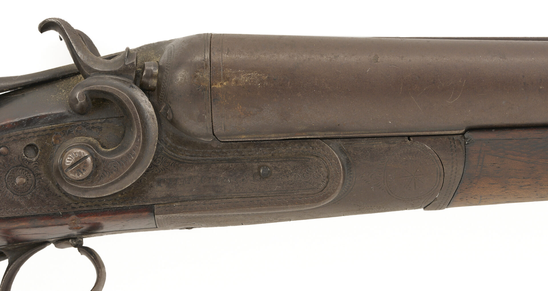 Lot 526: McClung Double Barreled Shotgun, Knoxville Interest