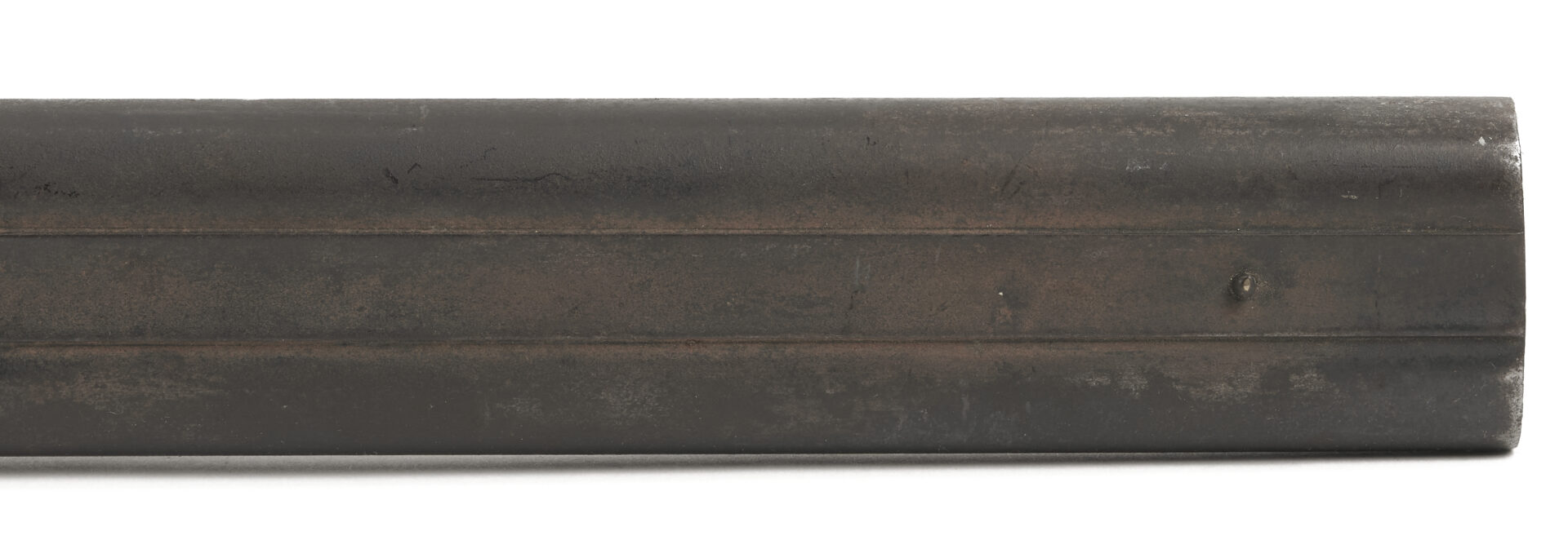 Lot 527: 19th C. Double Barrel Percussion Shotgun w/ Carved Stock