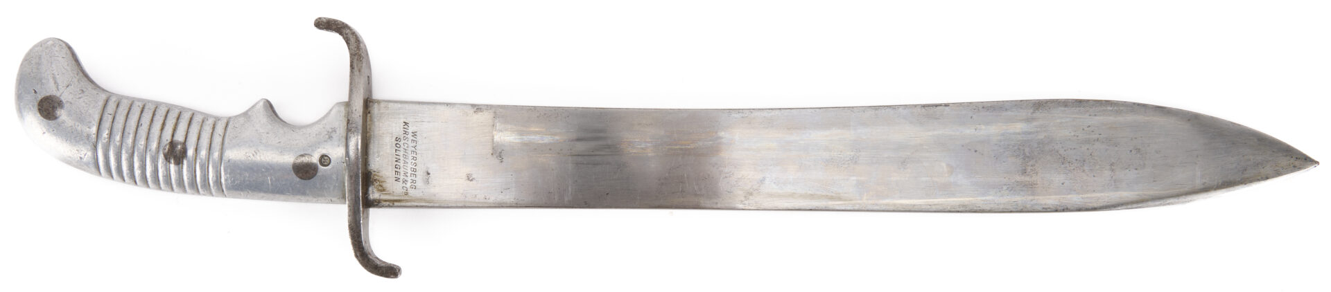 Lot 529: 3 Argentinian Bladed Weapons: Sword, Machete, & Bayonet